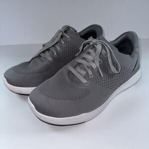Kizik Lima Women’s 9/ Men's 7.5 Wide Gray Hands Free Slip On Casual Sneakers